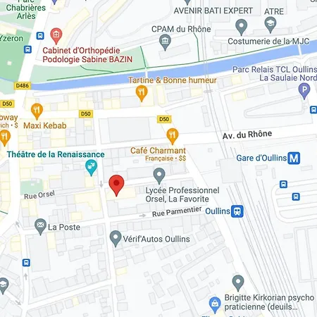 Cosy Au Centre D'oullins Avec Garage Apartmán Oullins